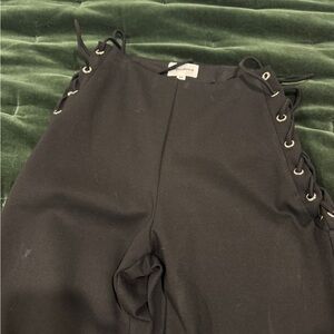 Superdown lace up pants